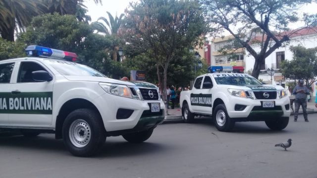 Autos de la Policía en Tarija entraron a mantenimiento 