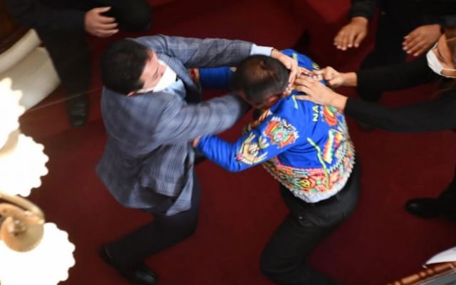 Diputado Colque afirma que aclaró diferencias con el senador Montero y retira denuncia