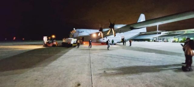 Avión Hércules de Bolivia parte a Cuba con 20 toneladas de ayuda humanitaria