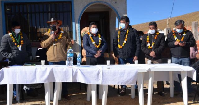 Montes socializó en Yunchará cambios que tendrá el Prosol 