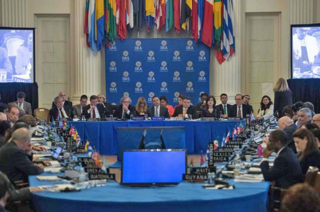 Bolivia busca con cancilleres  la “refundación” de la OEA