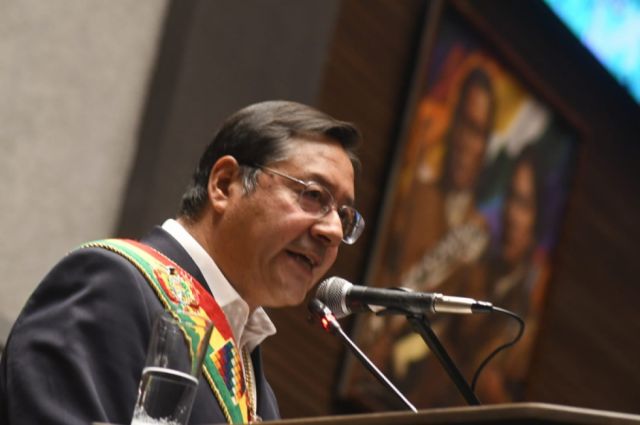 Arce Catacora destaca recuperación económica este 6 de agosto