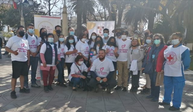 Juventudes del Municipio presentó  la directiva departamental del voluntariado 