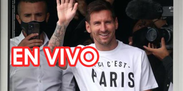 En Vivo: Revolución francesa, Messi llega a París