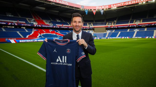 PSG hace oficial la contratación del atacante argentino Leo Messi