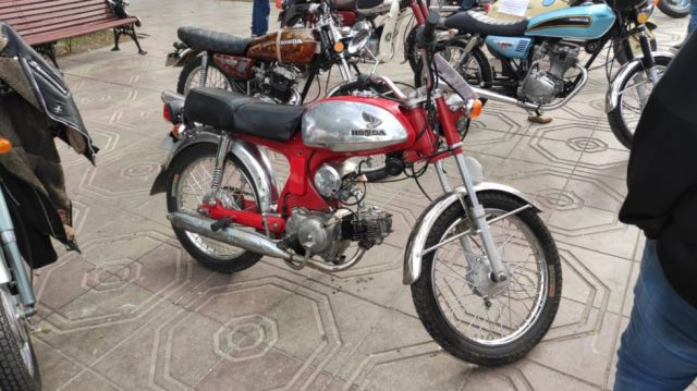 Las motos también fueron parte del evento.