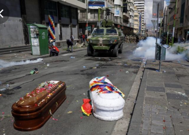 El GIEI califica de "masacre" los hechos ocurridos en Sacaba y Senkata el 2019