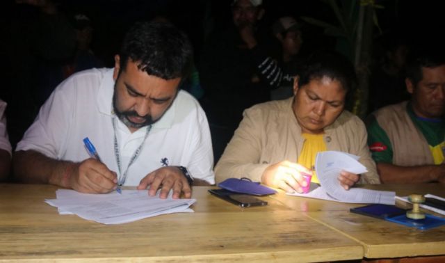 Beni: Indígenas firman acuerdo con el Gobierno