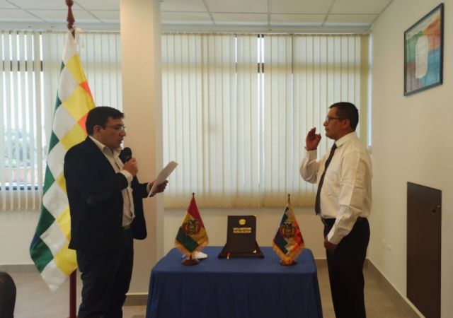  Posesionan a Carlos Ramos como nuevo presidente Ejecutivo de YLB 