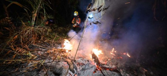 Incendios afectan a 734.568 ha en Bolivia