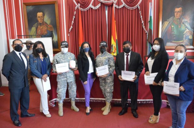 Reconocimiento a grupos voluntarios