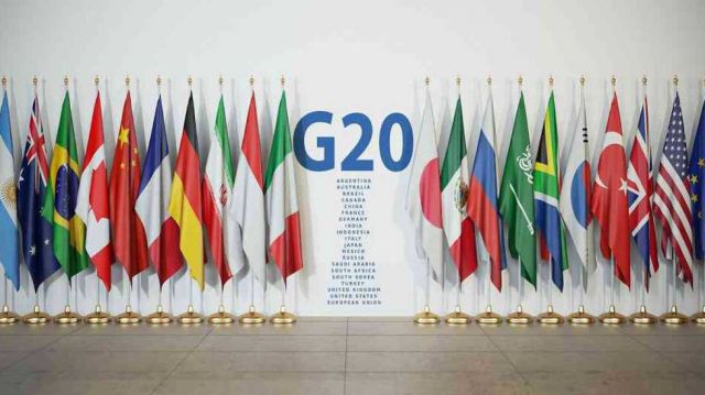 G20 registra aumento en comercio de mercancías