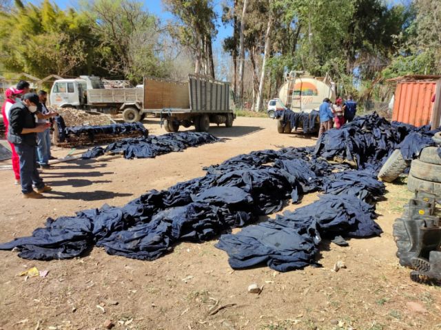 Hallan deteriorado material donado para los bomberos de Tarija