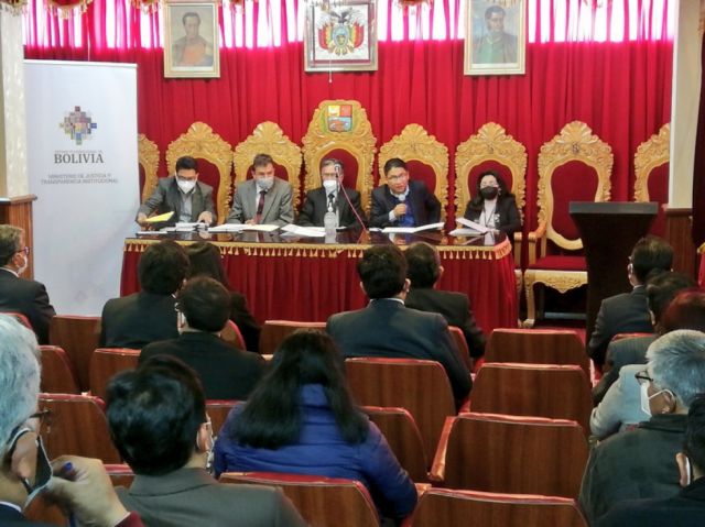 Arranca la socialización del plan sobre reforma judicial