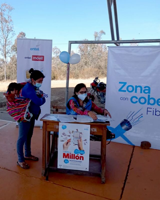Entel amplía servicios de Fibra Óptica en Tarija
