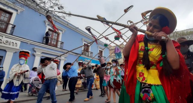 Cañeros anunciaban el paso de San Roque 
