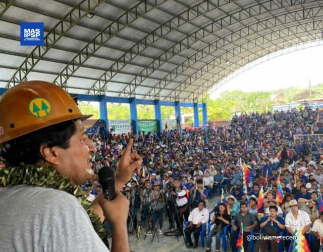 Evo en el congreso de las seis federaciones: “Solos no somos nada, juntos somos todo”