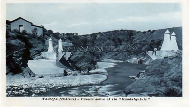 Recuerdos: La construcción de la carretera Tarija - Villazón y el puente “Luis Paz”