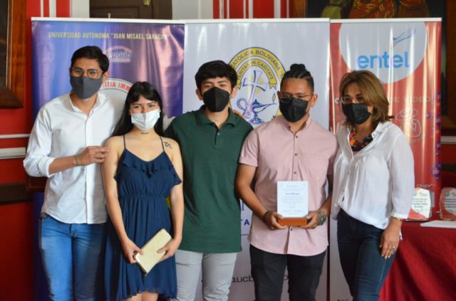 Ganadores del concurso “Tarija vacunada es más chura”