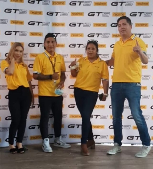Presentan realme  GT Master Edición en Santa Cruz