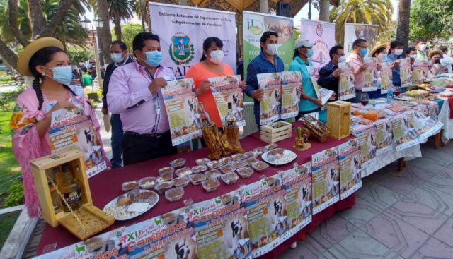 Montes invita a la IX Feria de Camélidos y subproductos de la zona Alta de Tarija