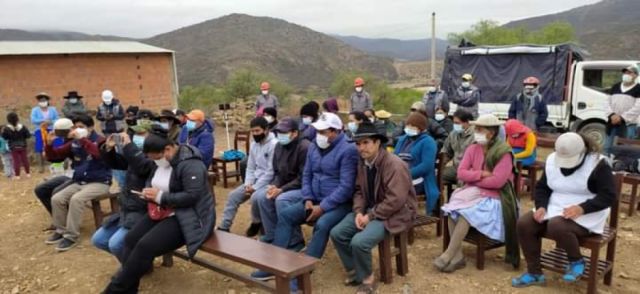 Ampliado campesino exige desembolso del Prosol 2021 en Tarija