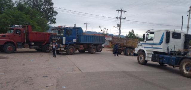 Bloqueo de carreteras en Yacuiba