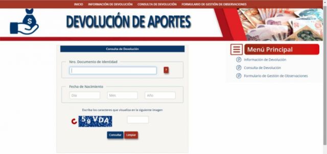AFP Futuro y Previsión habilitan páginas web para consulta de devolución de aportes