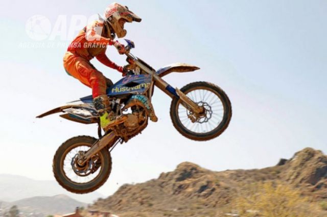Brandon Guzmán ganó el nacional de motocross 