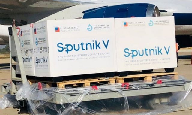Bolivia recibió 378 mil segundas dosis de la vacuna Sputnik V contra el Covid-19