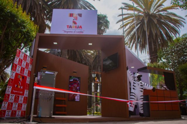 Habilitan un stand móvil para promocionar Tarija