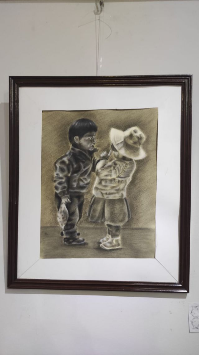 “El encuentro”, Lizbeth López.