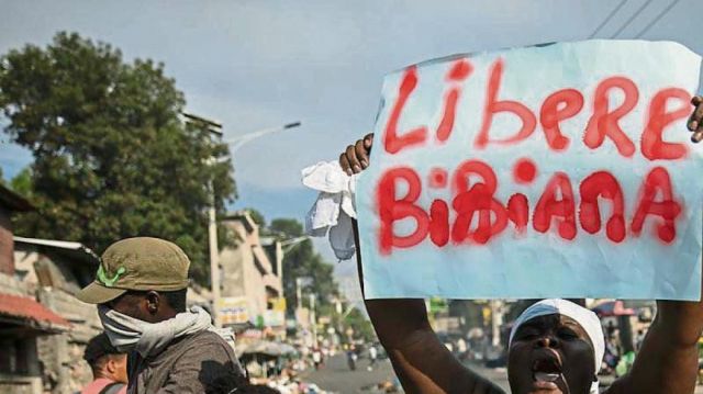 Los haitianos protestan contra los secuestros