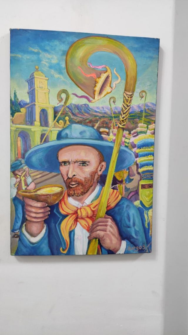 La exposición se realizó dentro del programa “Descubre Bolivia con sus artistas”.