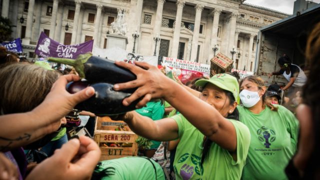 Campesinos argentinos: vivimos en condiciones indignas