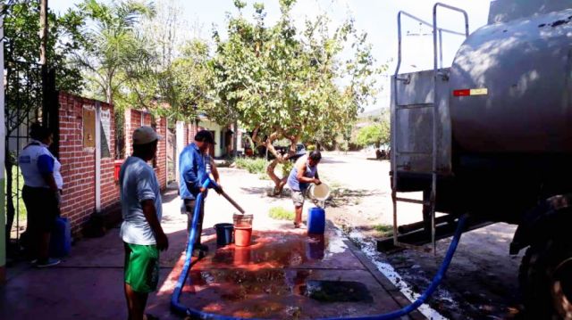 Empezarán racionamiento  de agua potable en Bermejo