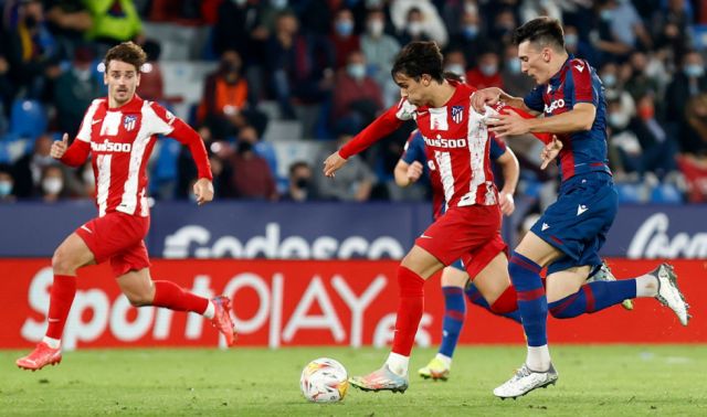 El Levante y el árbitro castigan al Atlético del “Cholo” Simeone