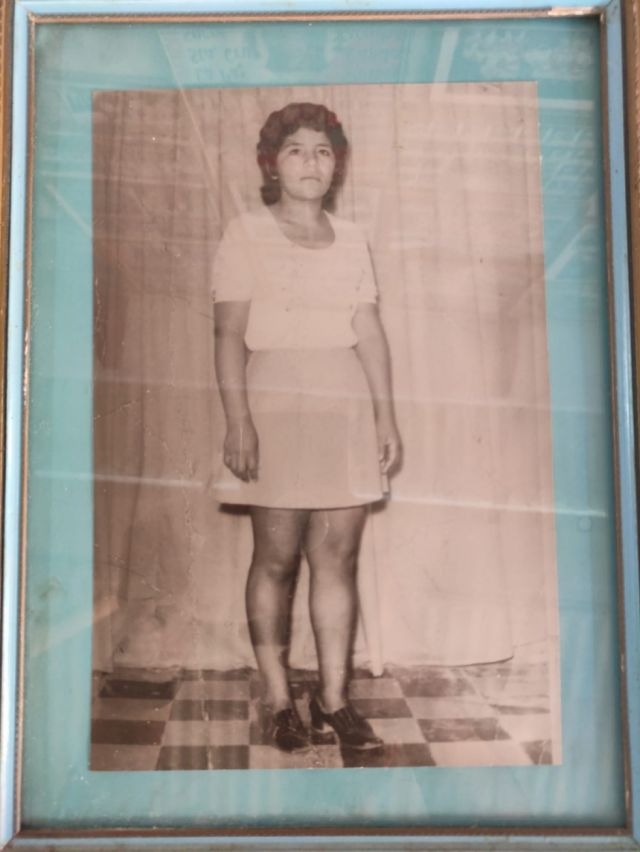Doña Nico a sus 20 años