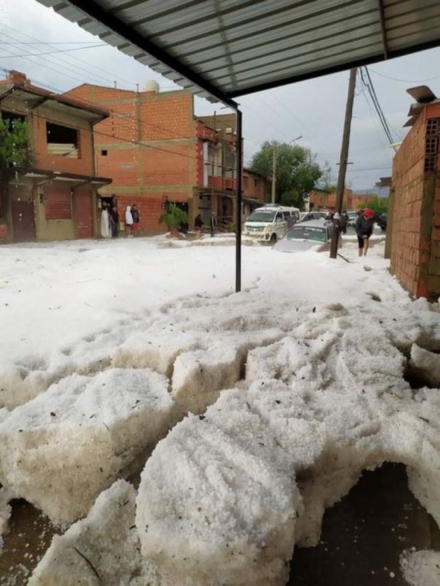 Senamhi pronostica lluvias y no descarta nuevamente la caída de granizada para este lunes en Tarija
