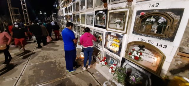 Las familias acompañando