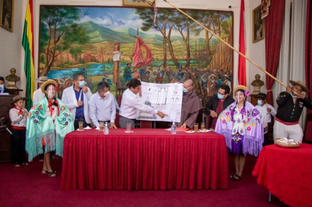 Inicia saneamiento de los predios de la iglesia San Roque