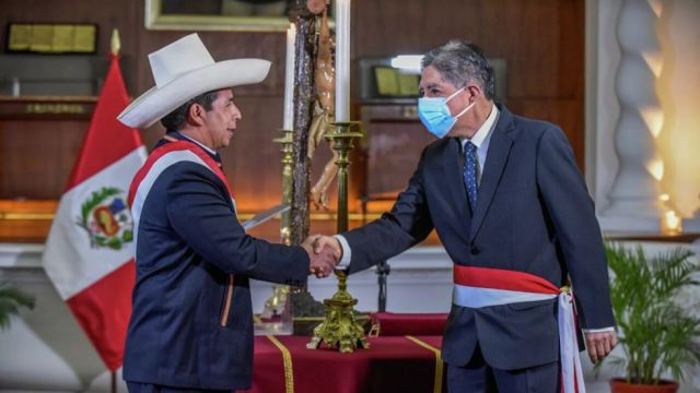 Castillo nombra como ministro del Interior en Perú a exfiscal que encarceló a Fujimori