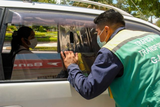 Yacuiba en campaña para frenar contagios de covid 