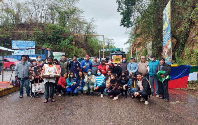 Universitarios y otros sectores se suman al paro y bloqueos sobre la ruta Bermejo-Tarija