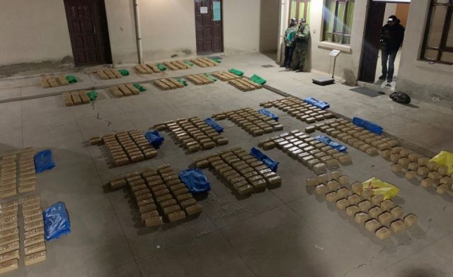 Fiscalía de Oruro investiga el traslado de 649 kilos de cocaína