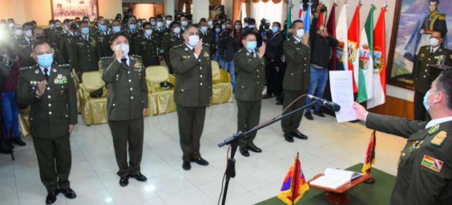 Posesionan al Estado Mayor Policial y a los directores de la FELCC, FELCV y FELCN