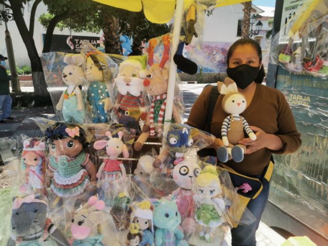 “Amigurumis”, de Jhannet Surco.