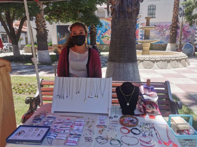 Feria de emprendedores en la Plaza Lizardi