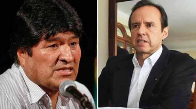 Evo: Ningún pichón de dictadura como Tuto ofenderá a Bolivia; Quiroga: El faraón Evo nos avergüenza