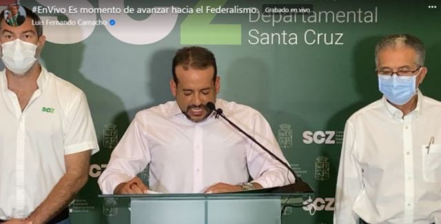 Camacho mueve ficha con la  vía federal, CC y MAS calculan